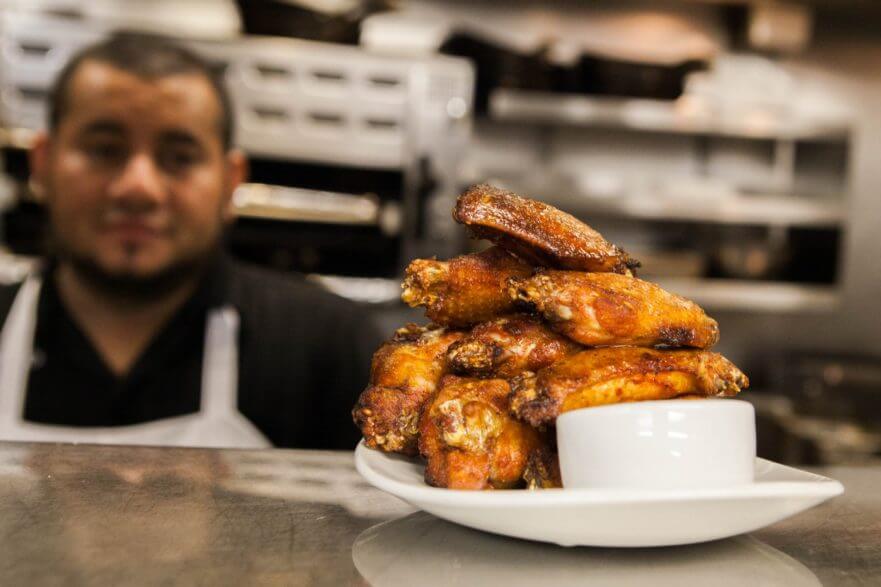 Chicken Wings stacked