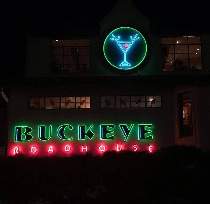 Buckeye neon sign